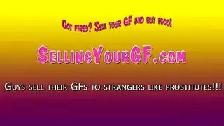 جائزة الحافلة: فتاة روسية سمراء تتعرض للضرب في الخلف دون أن يلاحظها أحد